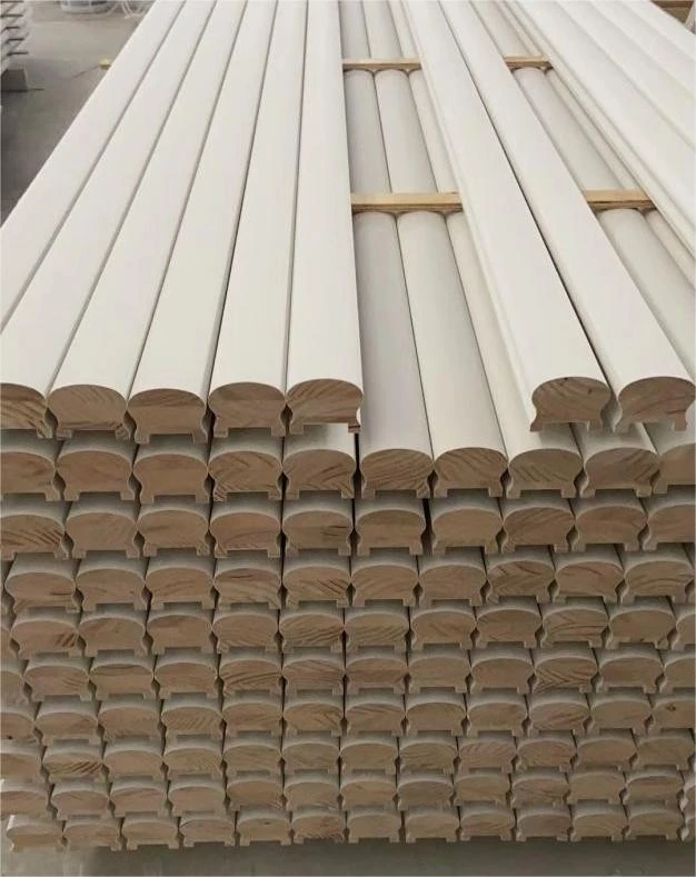 Primed FJ Radiata Pine Stair Handrail