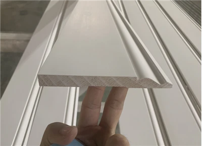 Astarlangan FJ yog'och trim moldings tayanch kengashlari